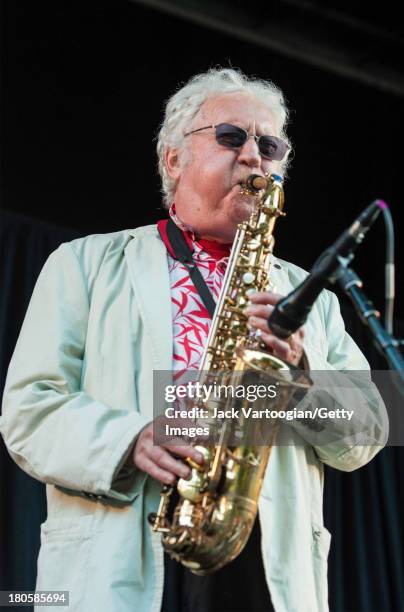 Year-old American Jazz musician Lee Konitz leads his Quartet from the alto saxophone to headline the final day of the 21st Annual Charlie Parker Jazz...