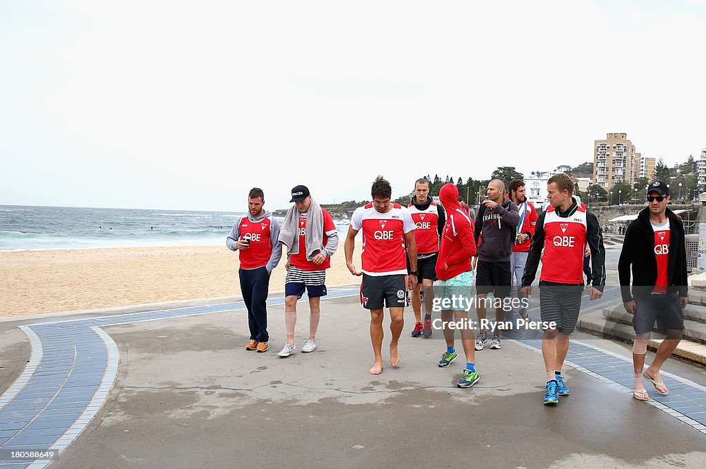 Sydney Swans Recovery Session