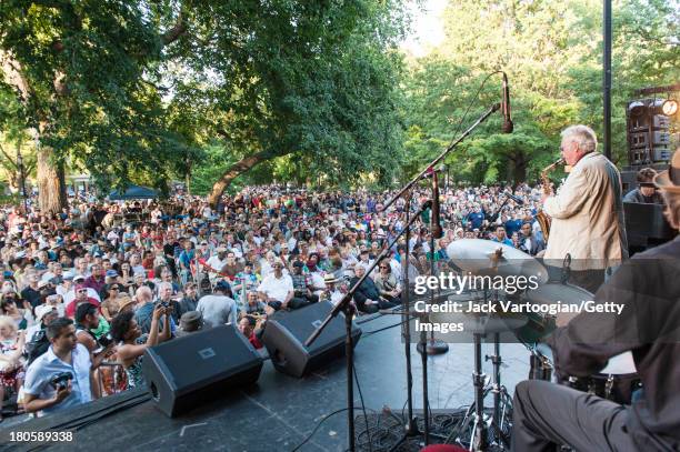 Year-old American Jazz musician Lee Konitz leads his Quartet from the alto saxophone to headline the final day of the 21st Annual Charlie Parker Jazz...