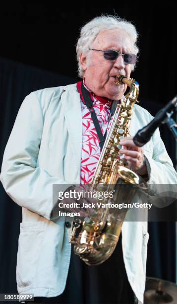 Year-old American Jazz musician Lee Konitz leads his Quartet from the alto saxophone to headline the final day of the 21st Annual Charlie Parker Jazz...