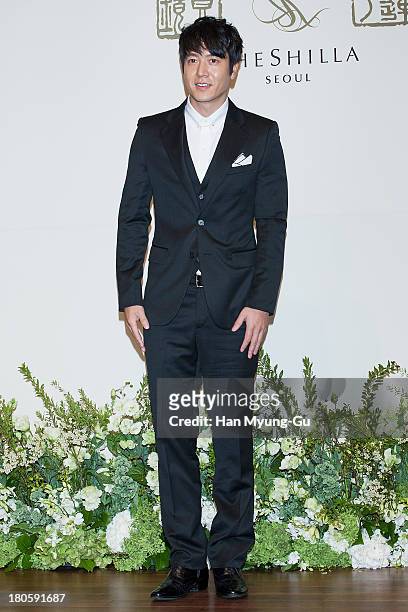 South Korean actor Jo Hyun-Jae attends the wedding of Bae Soo-Bin at The Shilla Hotel on September 14, 2013 in Seoul, South Korea.