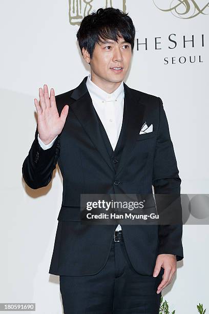 South Korean actor Jo Hyun-Jae attends the wedding of Bae Soo-Bin at The Shilla Hotel on September 14, 2013 in Seoul, South Korea.