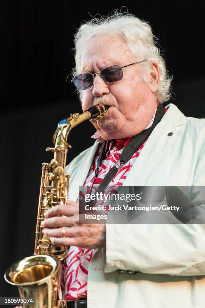 Year-old American Jazz musician Lee Konitz leads his Quartet from the alto saxophone to headline the final day of the 21st Annual Charlie Parker Jazz...