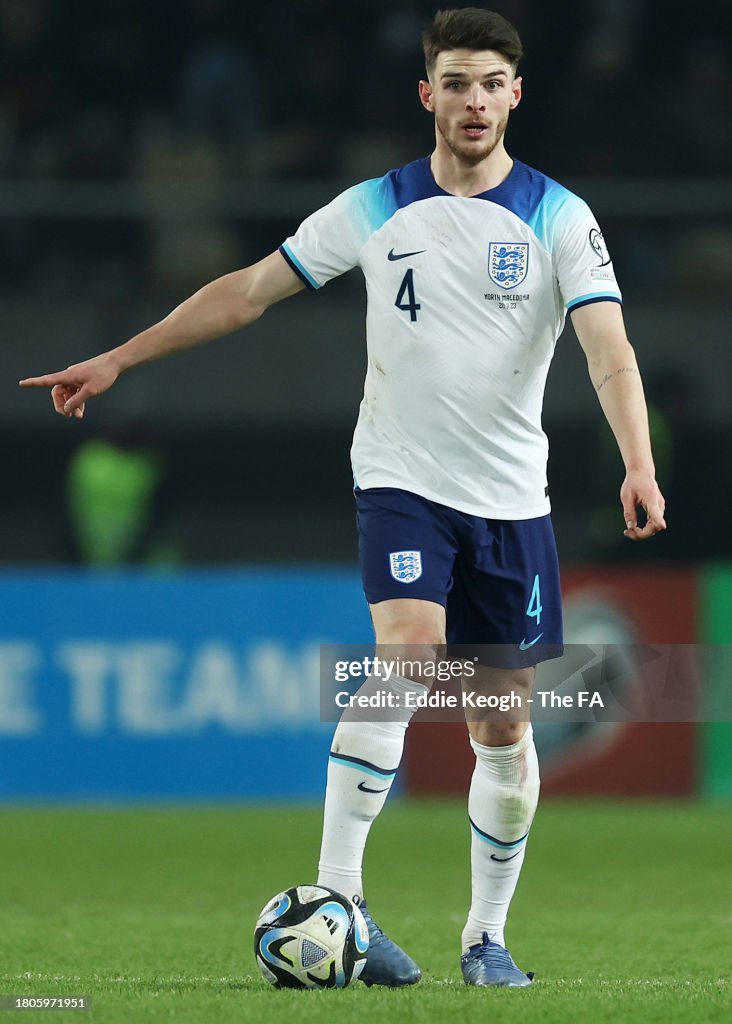 North Macedonia v England: Group C - UEFA EURO 2024 European Qualifiers