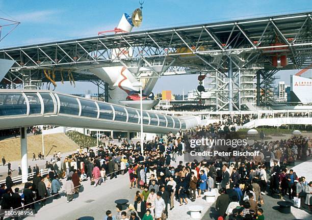 Expo-Ausstellung, Osaka, Japan, Asien, Gebäude, Reise;