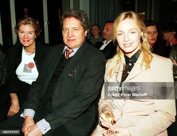Christian Quadflieg , Ehefrau Renate Reger , Marita Marschall , Hamburg, Verleihung vom "Günter Strack-Fernsehpreis 2001" und "Studio Hamburg...