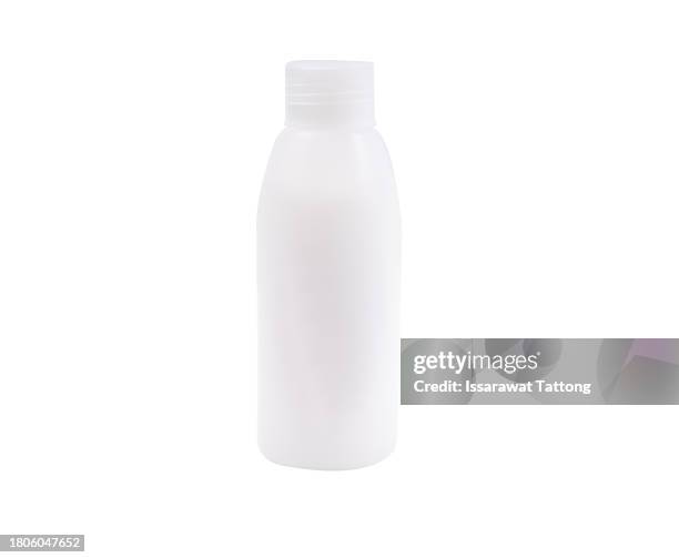 white glossy plastic bottle with screw cap - yoghurt lid stock pictures, royalty-free photos & images