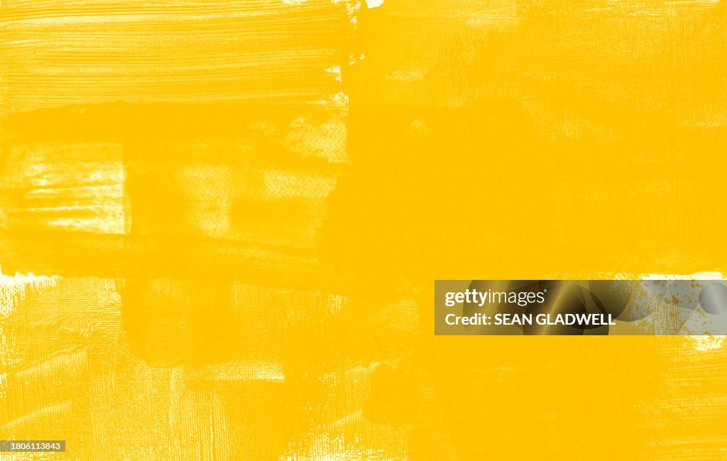 Yellow paint