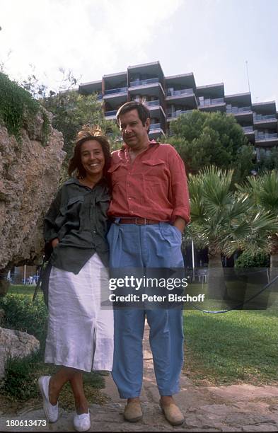 Gerd Baltus, Ehefrau Brigitte Rokohl, Spanien/Mallorca, Urlaub, Frau,