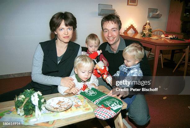 Daniel Enzweiler, Maren Thurm, Leon Thurm, , Paula Thurm, , David Thurm, , , Homestory, Berlin, Deutschland, Europa, Adventszeit, Familie, Kind,...