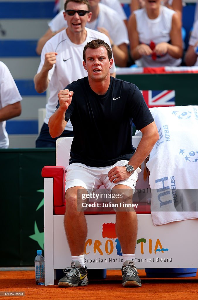 Croatia v Great Britain - Davis Cup: Day Three