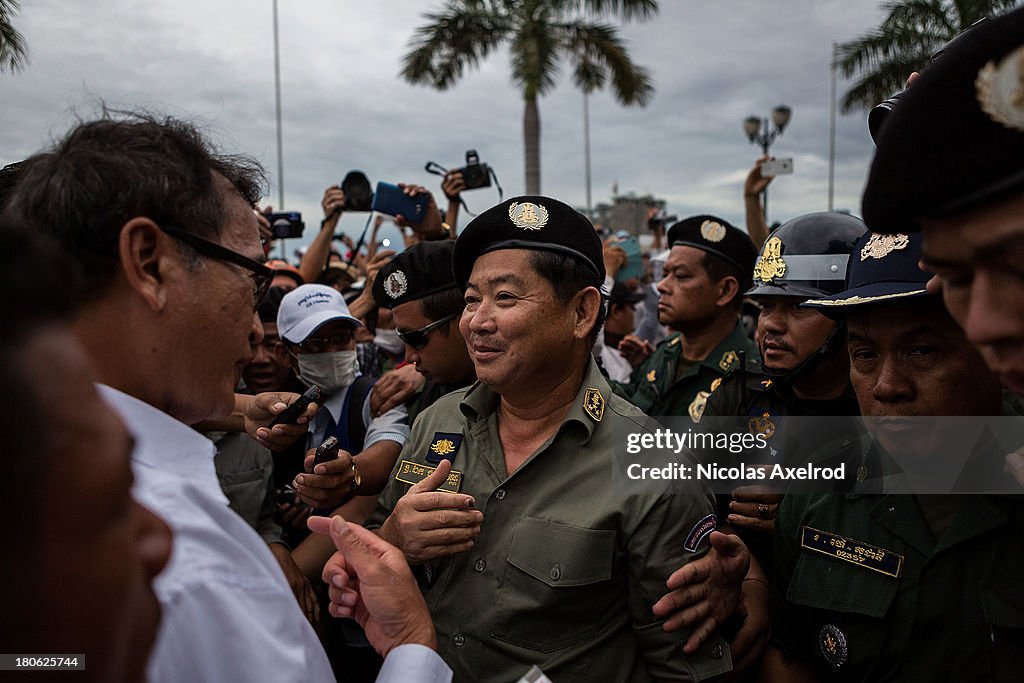 Opposition Supporters Protest Against Election Results