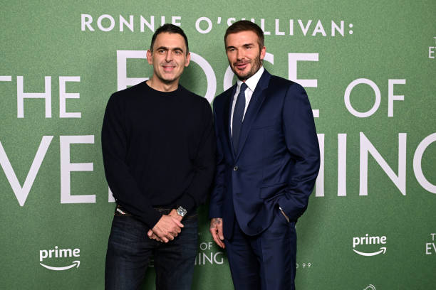 GBR: "Ronnie O'Sullivan: The Edge of Everything" Premiere – Arrivals