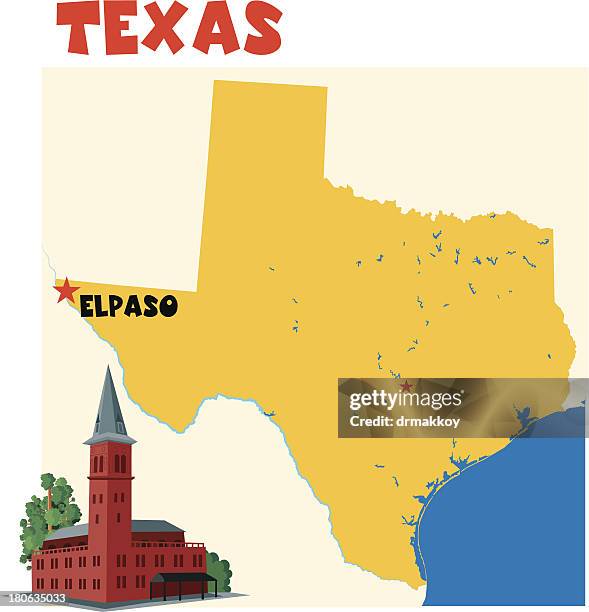 el paso, texas - san angelo texas stock-grafiken, -clipart, -cartoons und -symbole