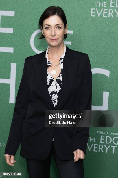 Mary McCartney arrives at the "Ronnie O'Sullivan: The Edge of Everything" Premiere at Odeon West End on November 21, 2023 in London, England.