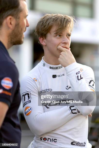 Oliver Goethe of Germany and CAMPOS RACING during the Formula 3 Macau Grand Prix FIA F3 World Cup as part of the 70th Macau Grand Prix at Central...