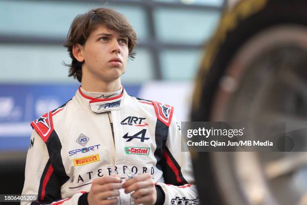 Laurens Van Hoepen of the Netherlands and ART GRAND PRIX during the Formula 3 Macau Grand Prix FIA F3 World Cup as part of the 70th Macau Grand Prix...