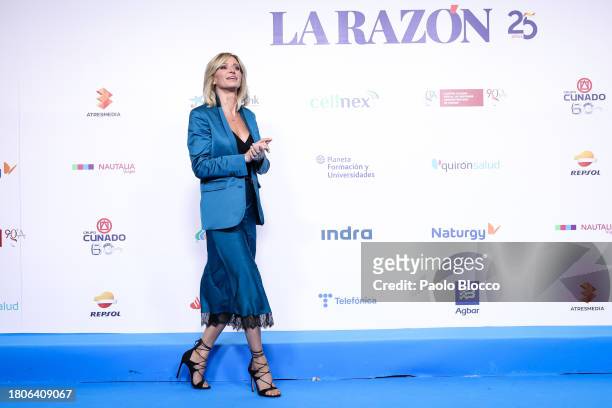 Susanna Griso attends the 25th Anniversary of the "La Razón" Newspaper at La Razón HQ on November 21, 2023 in Madrid, Spain.