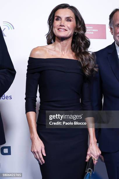 Queen Letizia of Spain attends the 25th Anniversary of the "La Razón" Newspaper at La Razón HQ on November 21, 2023 in Madrid, Spain.