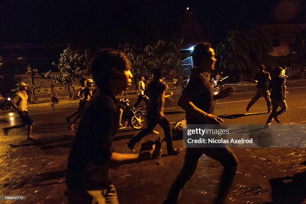 Opposition Supporters Protest Against Election Results