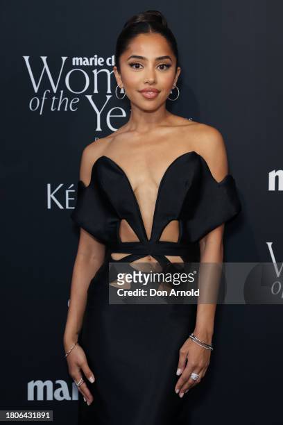Maria Thattil attends the Marie Claire Women of the Year Awards 2023 at Museum of Contemporary Art on November 21, 2023 in Sydney, Australia.