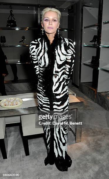Daphne Guinness attends the launch of the new Tom Ford London flagship store on Sloane Street on September 15, 2013 in London, England.