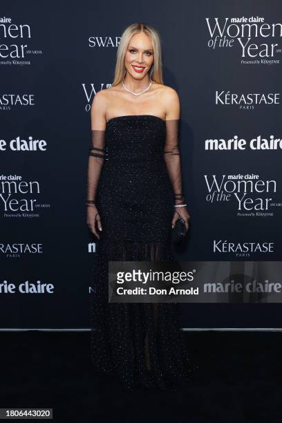 Rebecca Vallance attends the Marie Claire Women of the Year Awards 2023 at Museum of Contemporary Art on November 21, 2023 in Sydney, Australia.