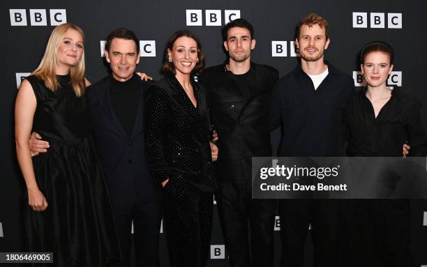 Romola Garai, Dougray Scott, Suranne Jones, Oscar Salem, Chris Jenks and Rose Leslie attend a screening of new BBC Drama "Vigil" Series 2 at BFI...