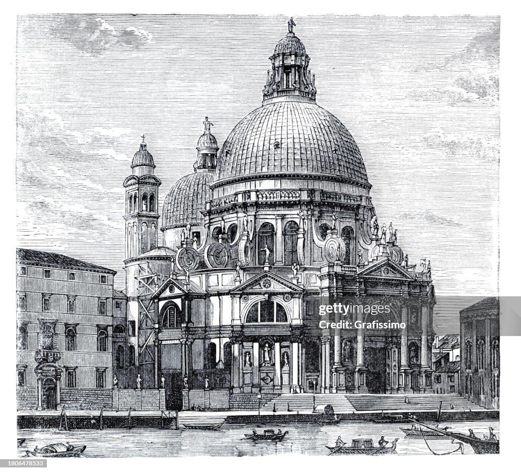 Church Santa Maria della Salute in Venice