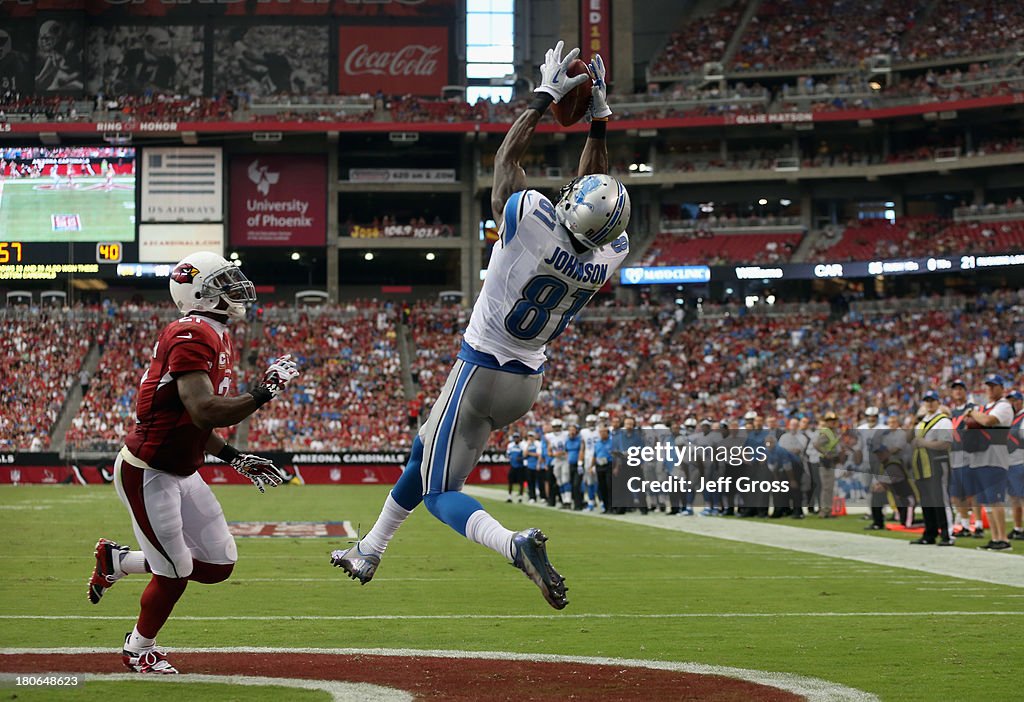 Detroit Lions v Arizona Cardinals