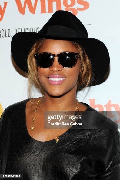 Mighty Wing Rapper Rapper Eve attends McDonald's New Mighty Wings Launch Event at... News ...