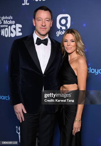 John Terry and Toni Terry attends Global's Make Some Noise Charity Gala at The Londoner Hotel on November 21, 2023 in London, England.