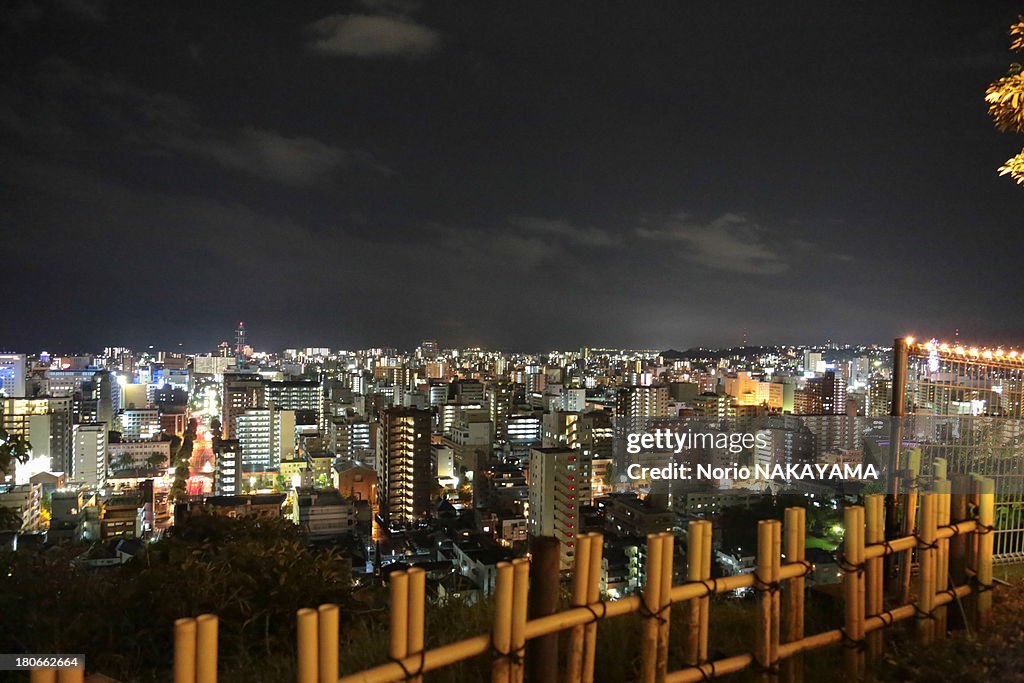 Night Kagoshima city