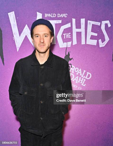 Arthur Darvill attends the press night after party for "The Witches" at The National Theatre on November 21, 2023 in London, England.