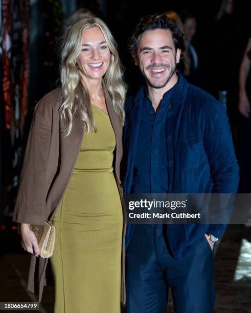 Jemma Powell and Jack Savoretti attend The Tusk Conservation Awards 2023 at The Savoy Hotel on November 27, 2023 in London, England.