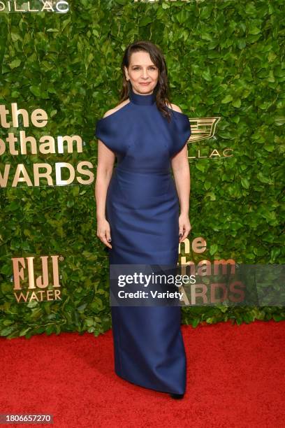 Juliette Binoche at the 33rd Annual Gotham Awards held at Cipriani Wall Street on November 27, 2023 in New York City.