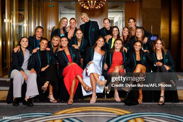 All Australian players Charlotte Thomas of the Eagles, Charlie Rowbottom of the Suns, Ally Morphett of the Swans, Eden Zanker of the Demons, Chloe...