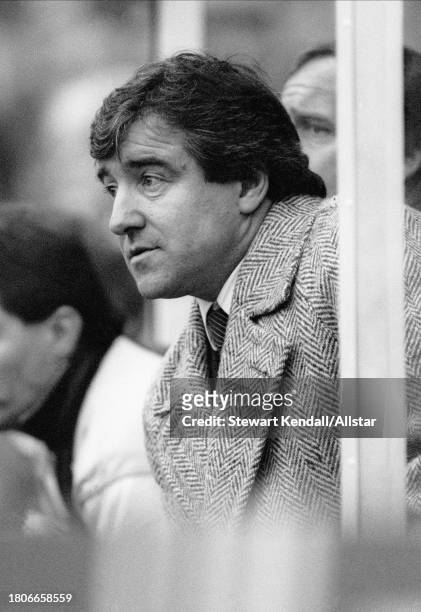 February 27: Terry Venables, Tottenham Hotspur Fc Manager during the league division 1 match between Sheffield Wednesday and Tottenham Hotspur at the...