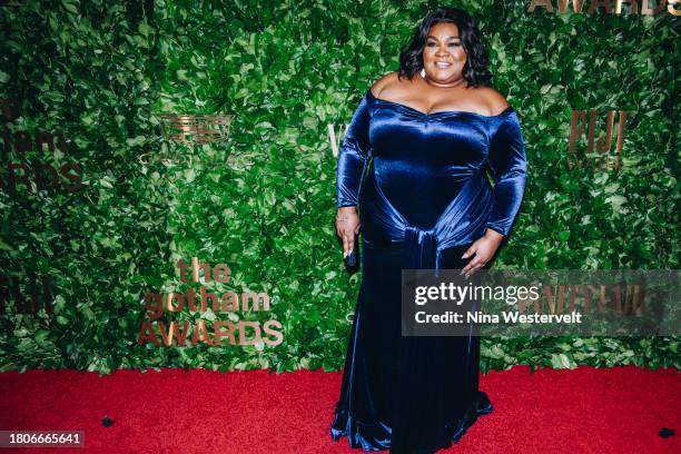 Da'Vine Joy Randolph at the 33rd Annual Gotham Awards held at Cipriani Wall Street on November 27, 2023 in New York City.