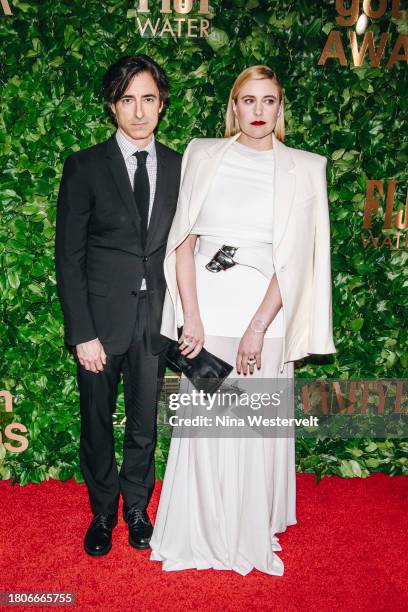 Noah Baumbach and Greta Gerwig at the 33rd Annual Gotham Awards held at Cipriani Wall Street on November 27, 2023 in New York City.