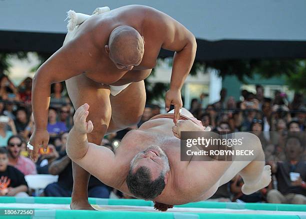 Byamba 94 Sumo Wrestler Byambajav Stock Photos, High-Res Pictures, and Images ...