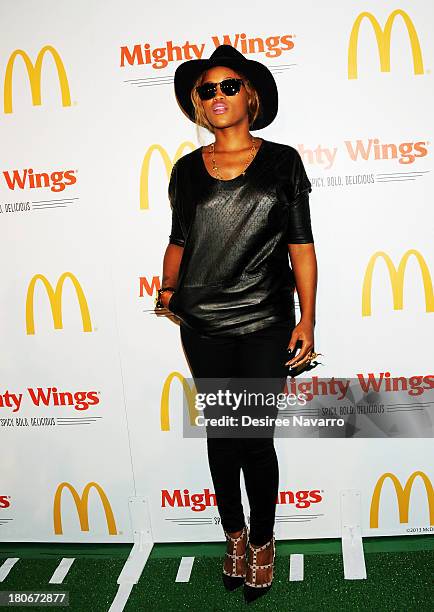 Mighty Wing Rapper Mcdonalds New Mighty Wings Launch Event Photos and Premium High Res ...