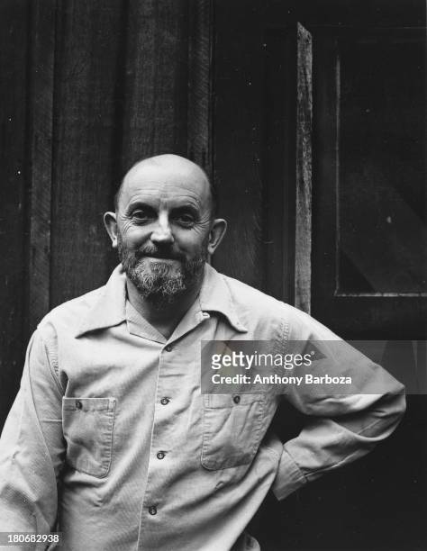 Portrait of the American photographer Ansel Adams , mid twentieth century.