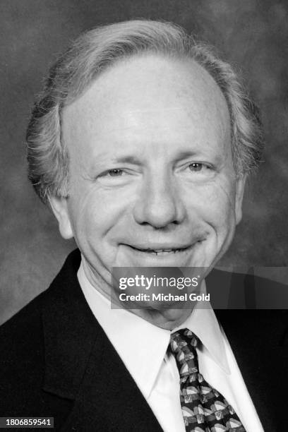 Senator Joe Lieberman of Connecticut poses for a portrait in Wurstboro, New York, November 10, 1999.