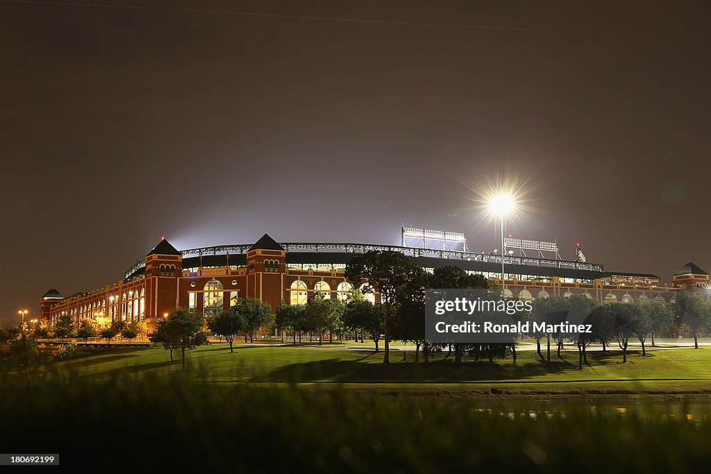 Oakland Athletics v Texas Rangers