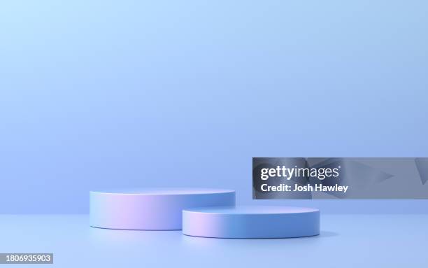 3d rendering product display platform - pedestal stock pictures, royalty-free photos & images
