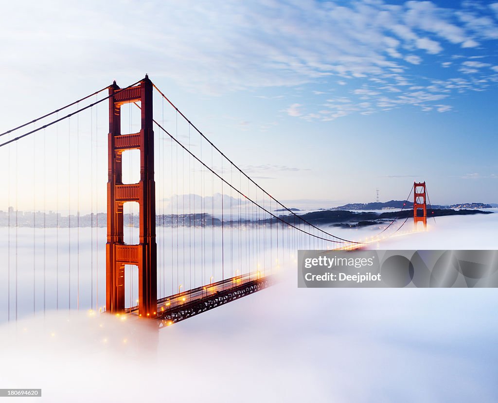 Ponte Golden Gate em São Francisco, EUA