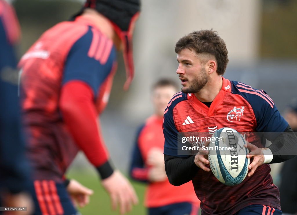 Alex Rieder Rugby Limerick , Ireland - 28 November 2023; Alex Nankivell during Munster ...