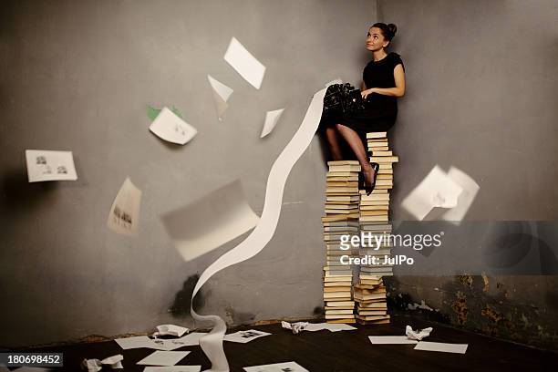 surreal writer - writing stock pictures, royalty-free photos & images
