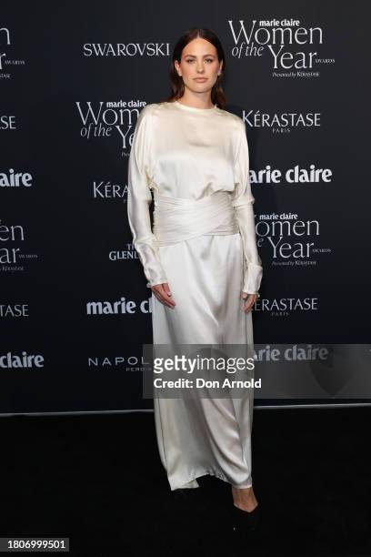 Jesinta Franklin attends the Marie Claire Women of the Year Awards 2023 at Museum of Contemporary Art on November 21, 2023 in Sydney, Australia.